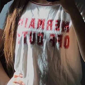 “Mermaid off duty” t shirt